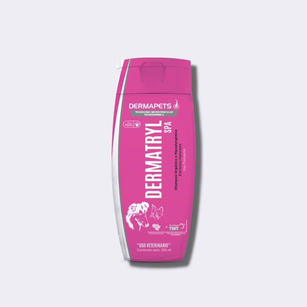 SHAMPOO DERMATRYL SPA Extracto Naturales 350 ML perros y gatos